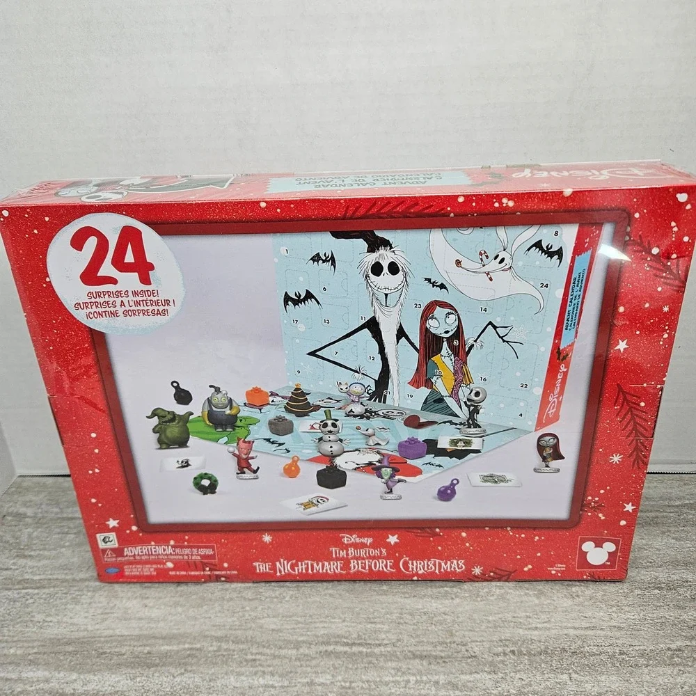 Disney Tim Burton‎ The Nightmare Before Christmas 24 Day Advent Calendar Figures